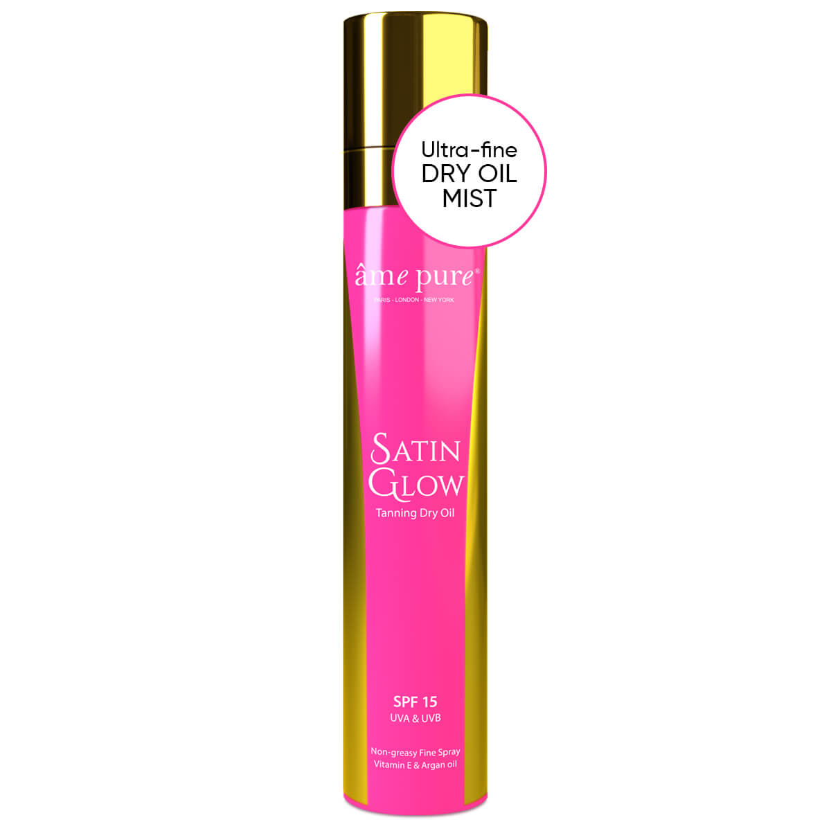 Satin Glow™ Sunscreen Tanning Oil | SPF 15